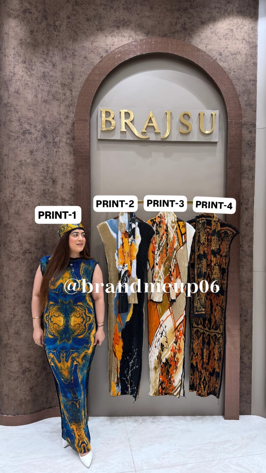 ‘DIVINE’ MAGIC DRESS WITH SCARF (SKU-245)