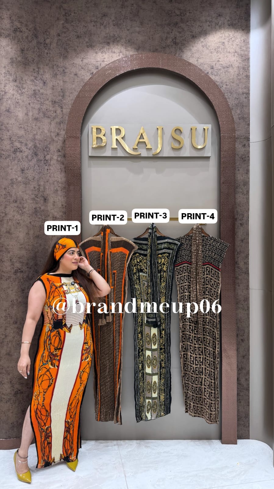 ‘ICON’ MAGIC DRESS WITH SCARF (SKU-247)