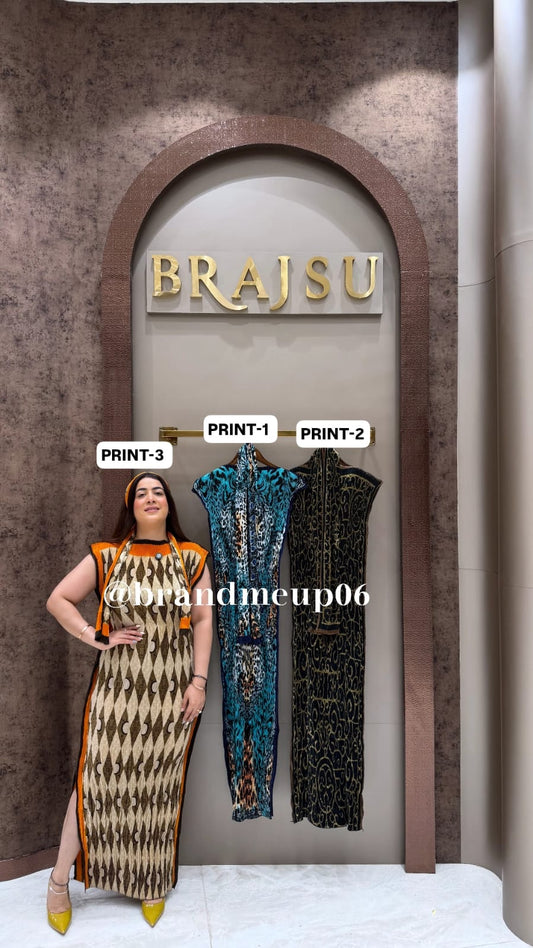‘FLIRT’ MAGIC DRESS WITH SCARF (SKU-246)