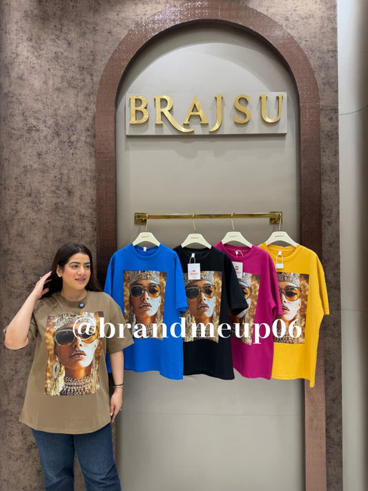 GLITTER T-SHIRT (TEE-257) (CODE-0002)
