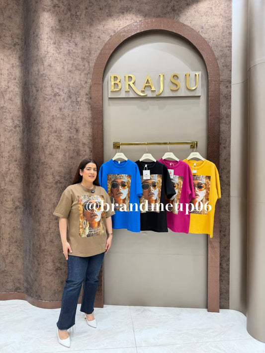 GLITTER T-SHIRT (TEE-257) (CODE-0002)