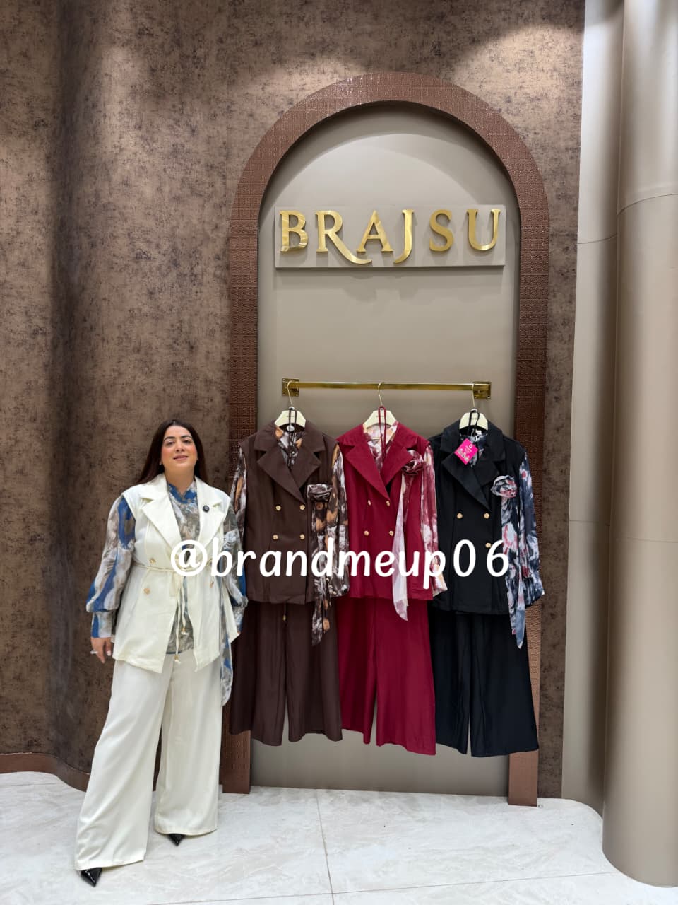 ‘URBAN’ 3PCS CORD WITH BELT (SKU-268) (CODE-356)