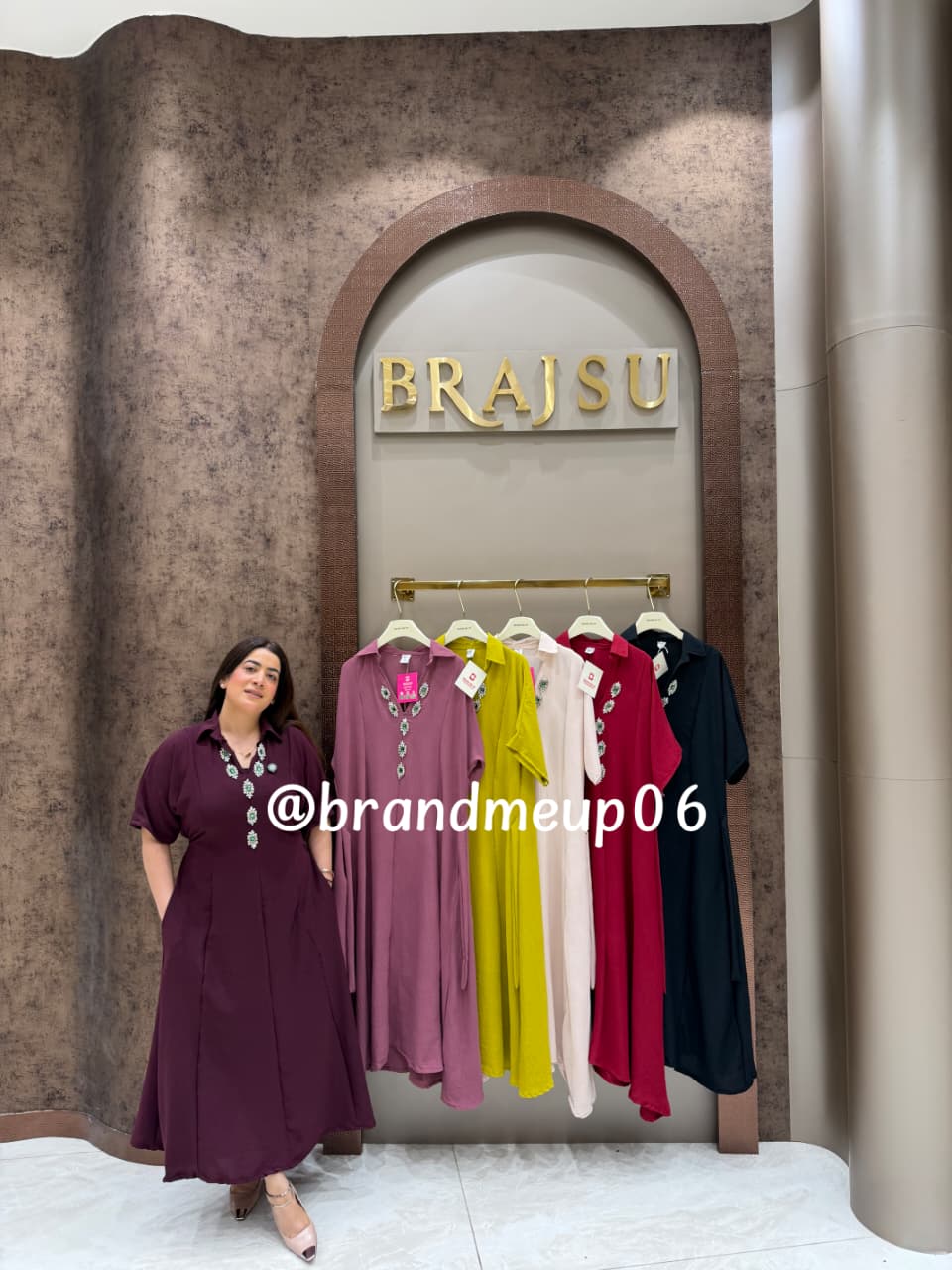‘BEAT’ LONG MAXI DRESS WITH POCKET (SKU-290)