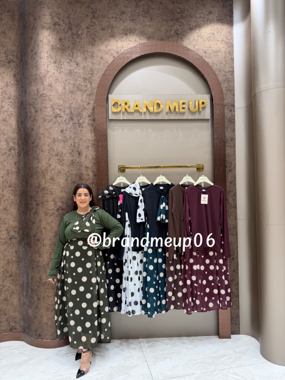 ‘KITE’ 3PCS POLKA SKIRT SET (SKU-308)