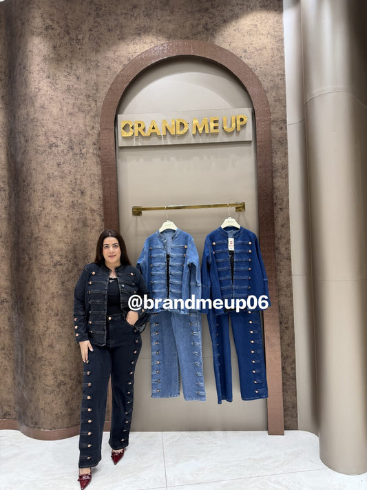 'STYLE' 3PCS DENIM CORD (SKU-355)