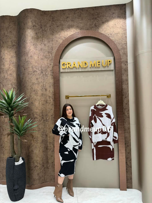 Woolen Top & Skirt Set (IMP-212)