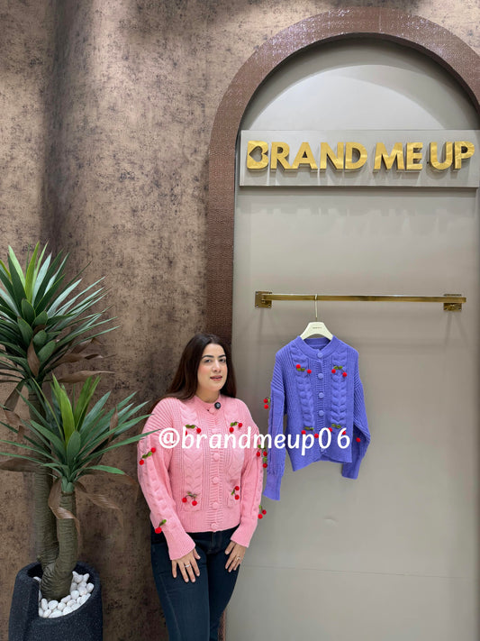 CHERRY CUTE CARDIGAN (IMP-687)
