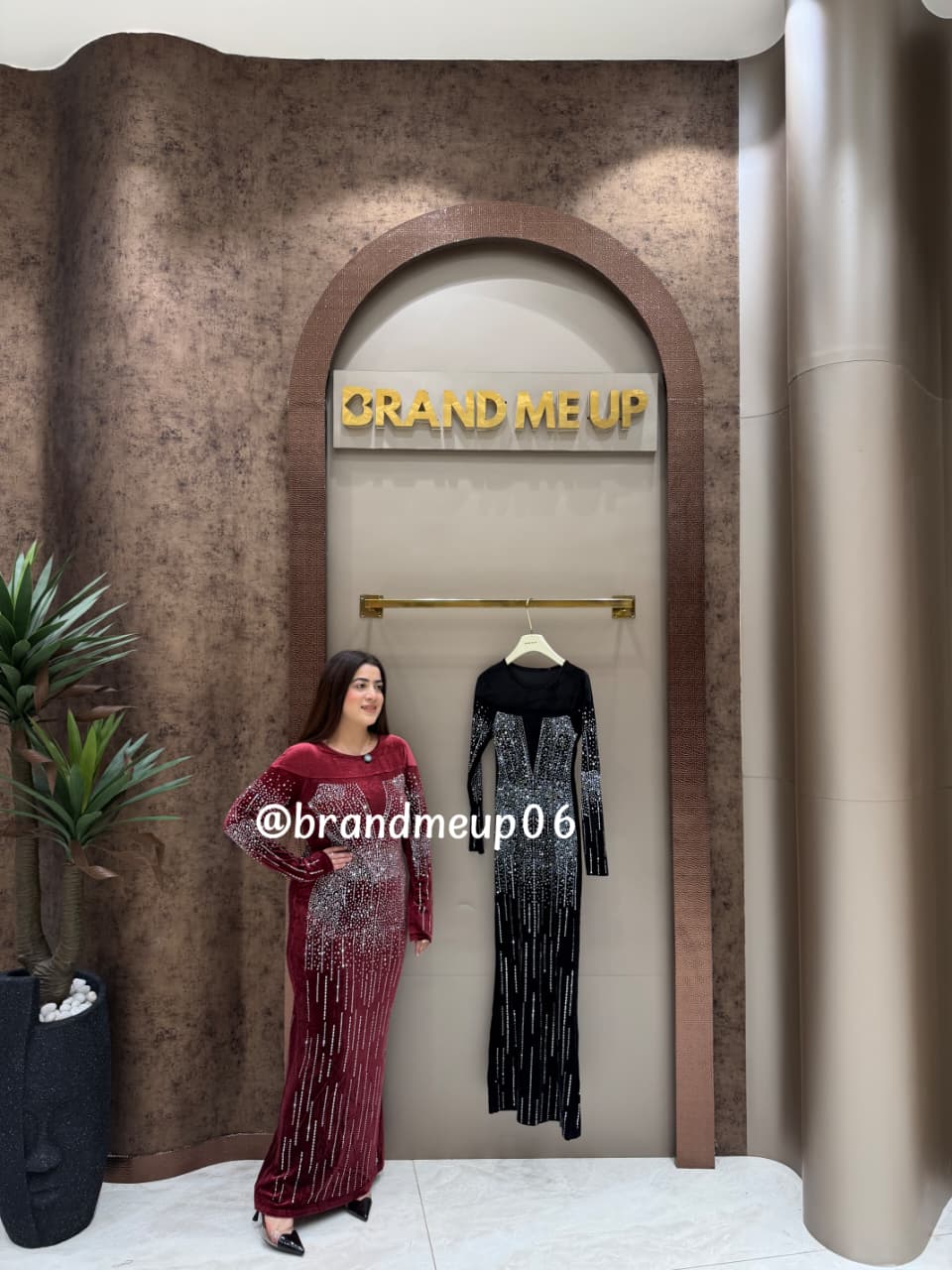 Velvet Long Dress  (VELVET-7)