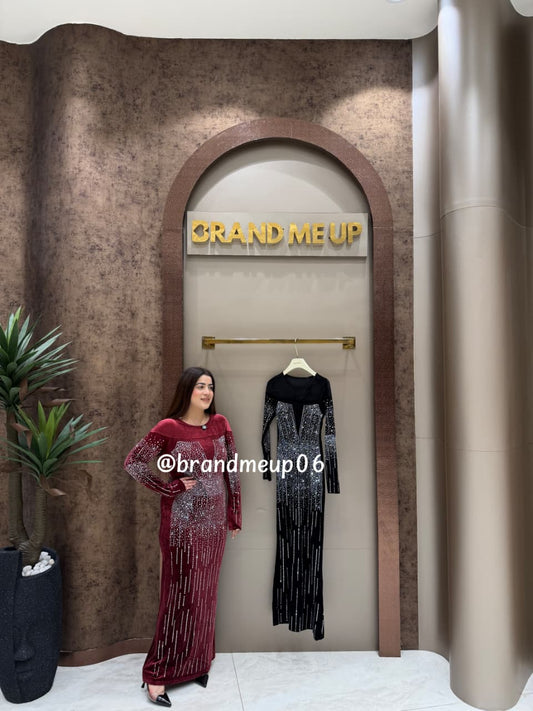 Velvet Long Dress (VELVET-7)