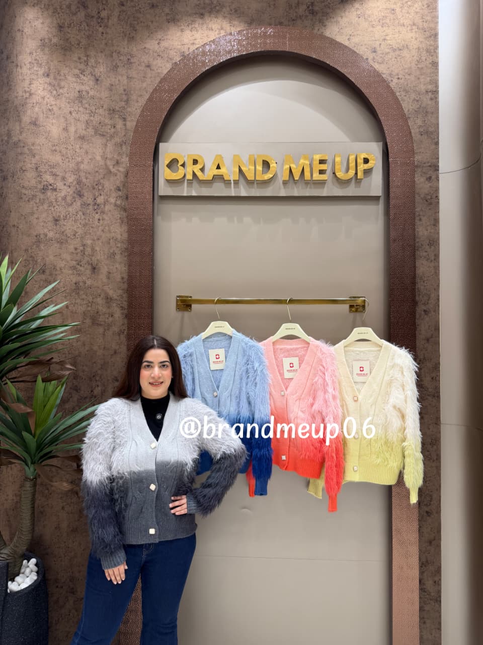 Soft fur Cardigan (IMP-401)