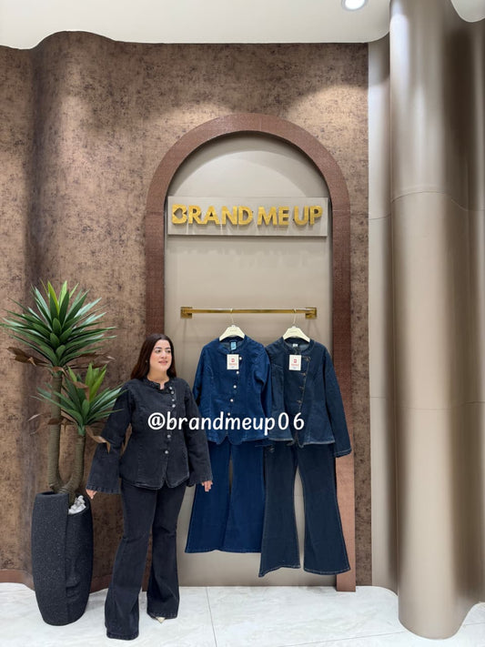 ‘RILO’ 2PCS DENIM CORD (SKU-366) (CODE-2801)