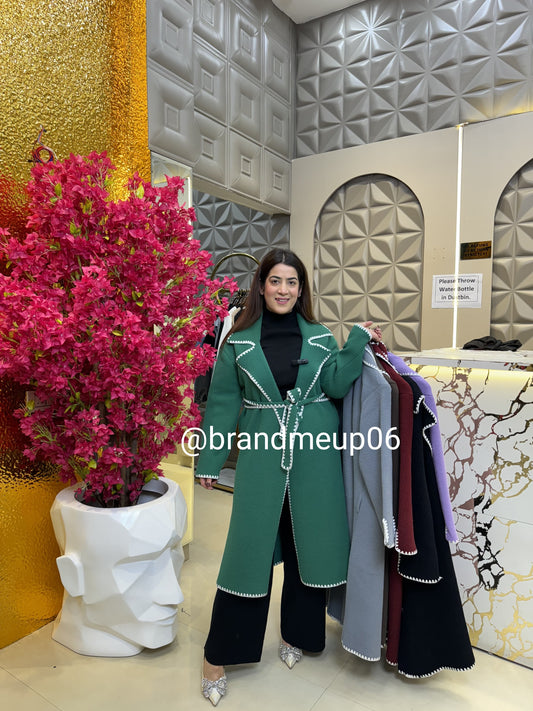 Long Coat with Belt  (IMP-343)