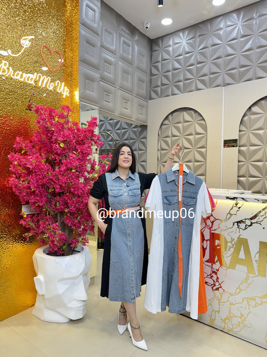 Imported Denim Dress (PRM-364)