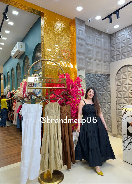 Rayon Maxi Dress (DRESS-323)