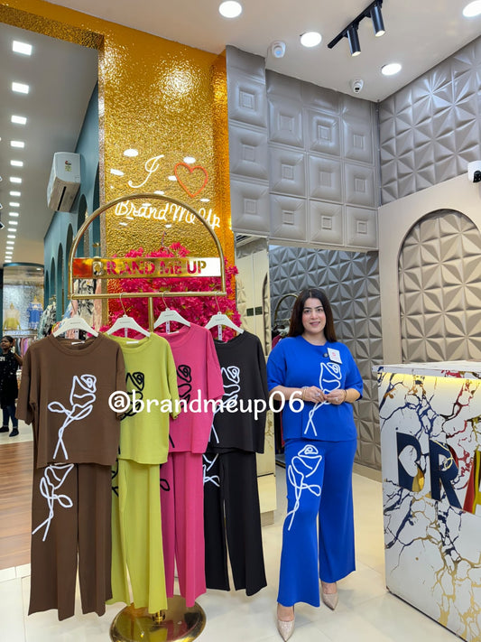 Summer Knit Cord Set (PRM-467)