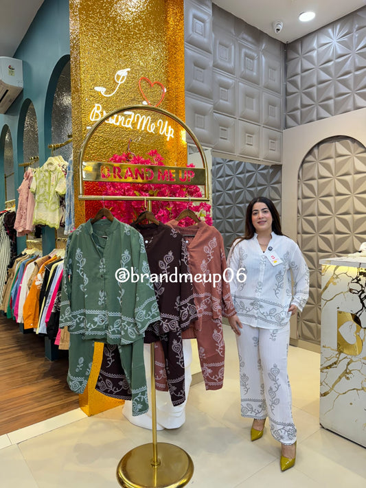 Imported Printed Cord (SET402)