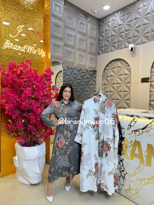 Printed Maxi Dress (DRESS-319)