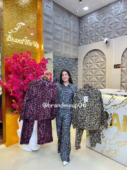 Cheetah Cord With Rhinestones (PRM-379)