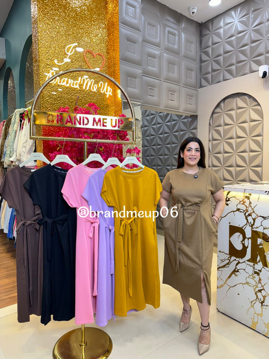 Imported Dress With Pocket (PRM-297)