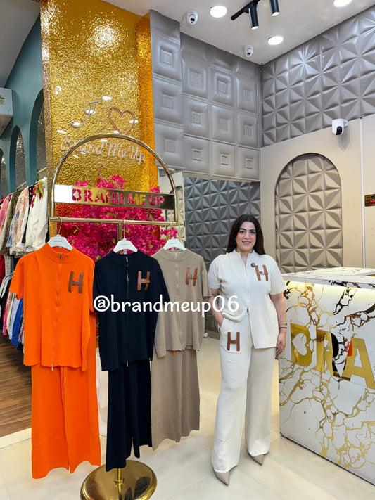 Summer Knit Cord With Zip (PRM-686)