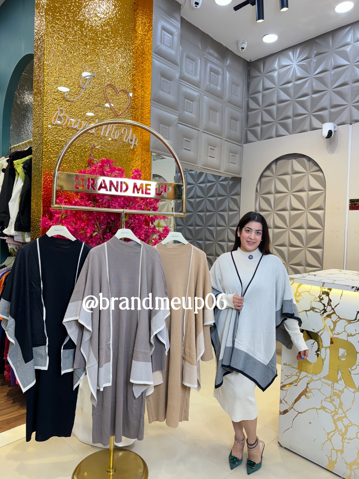 Woolen Dress With Shawl (IMP-181)