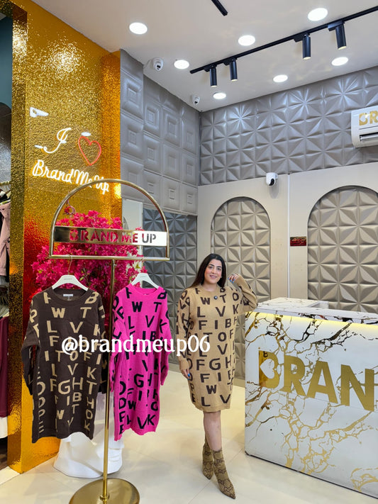 WOOLEN LONG DRESS LETTER (IMP-527)