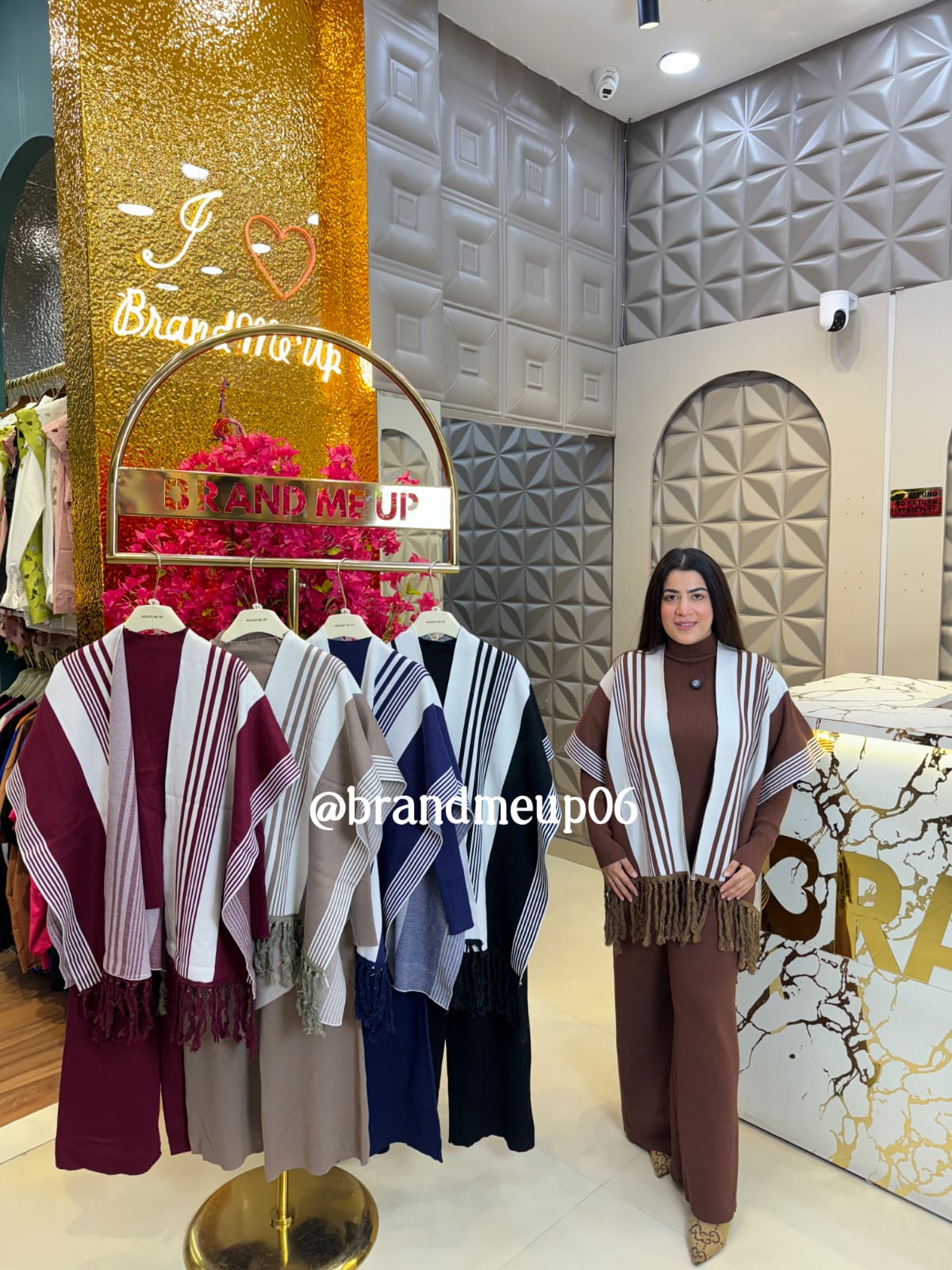 Woolen cord set With Shawl (IMP-400)