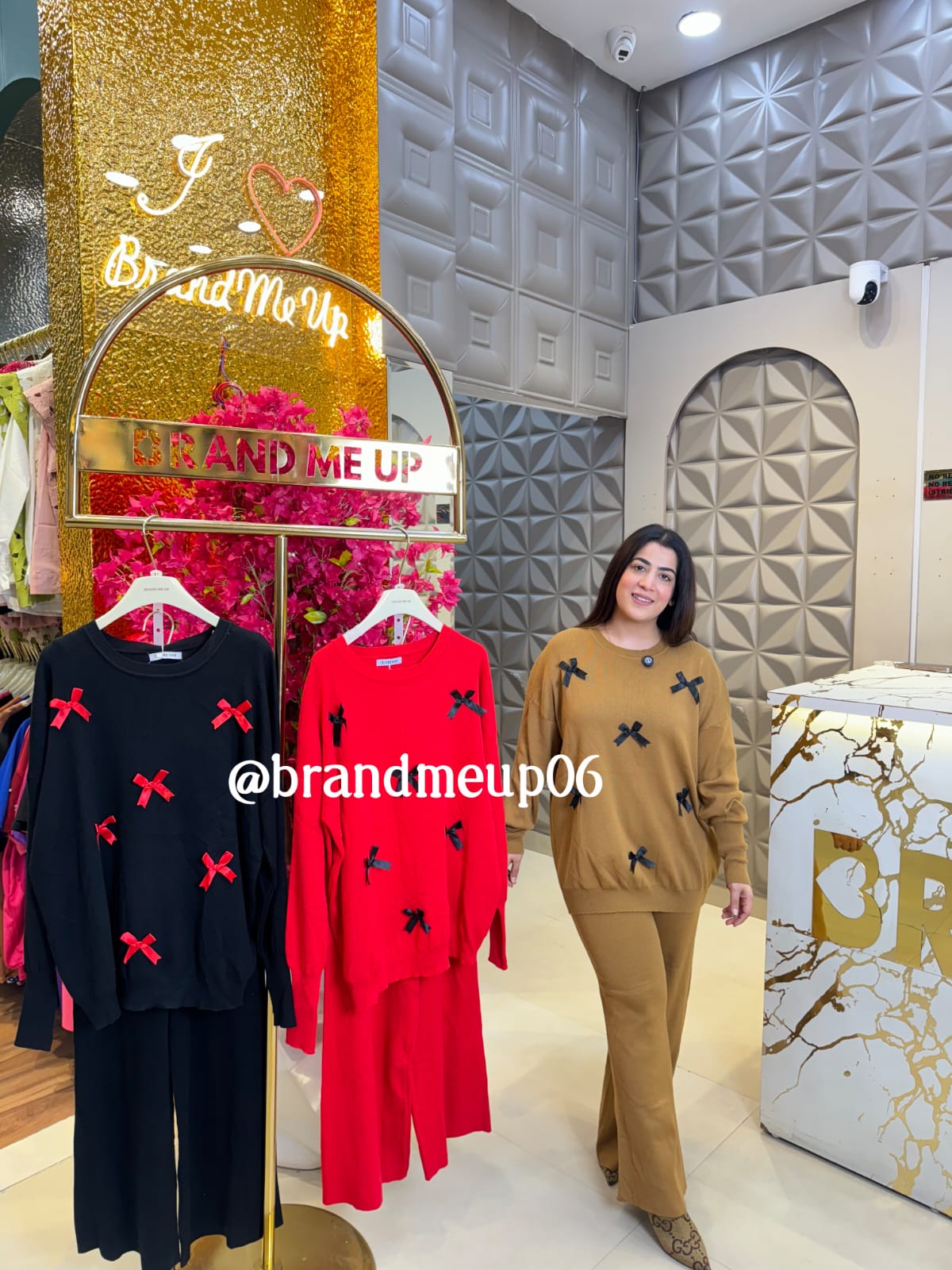 Woolen Bow Design Cord (IMP-482)