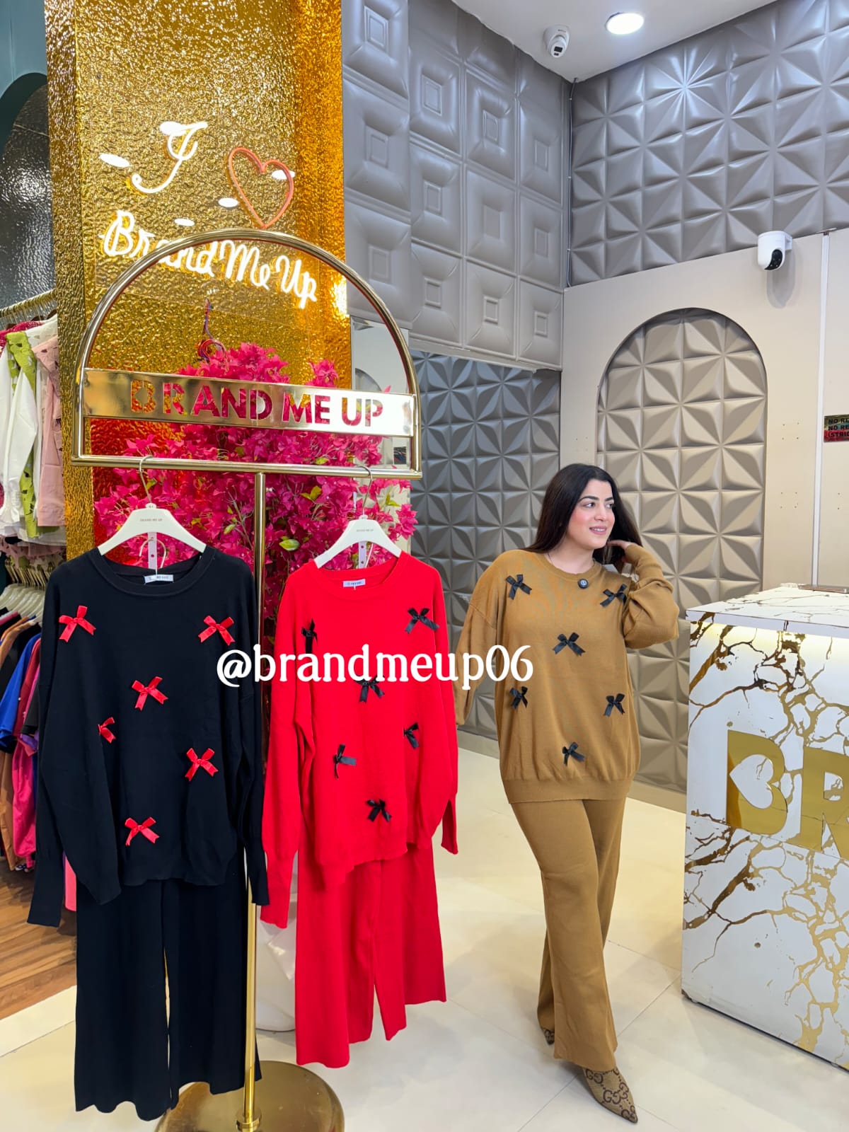 Woolen Bow Design Cord (IMP-482)