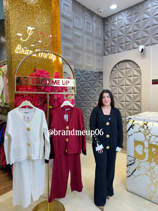 Woolen Cord With Golden Button (IMP-309)