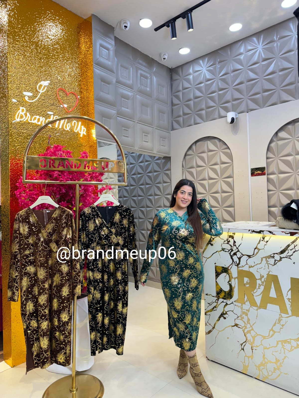 Imported Velvet Dress (PRM-253)