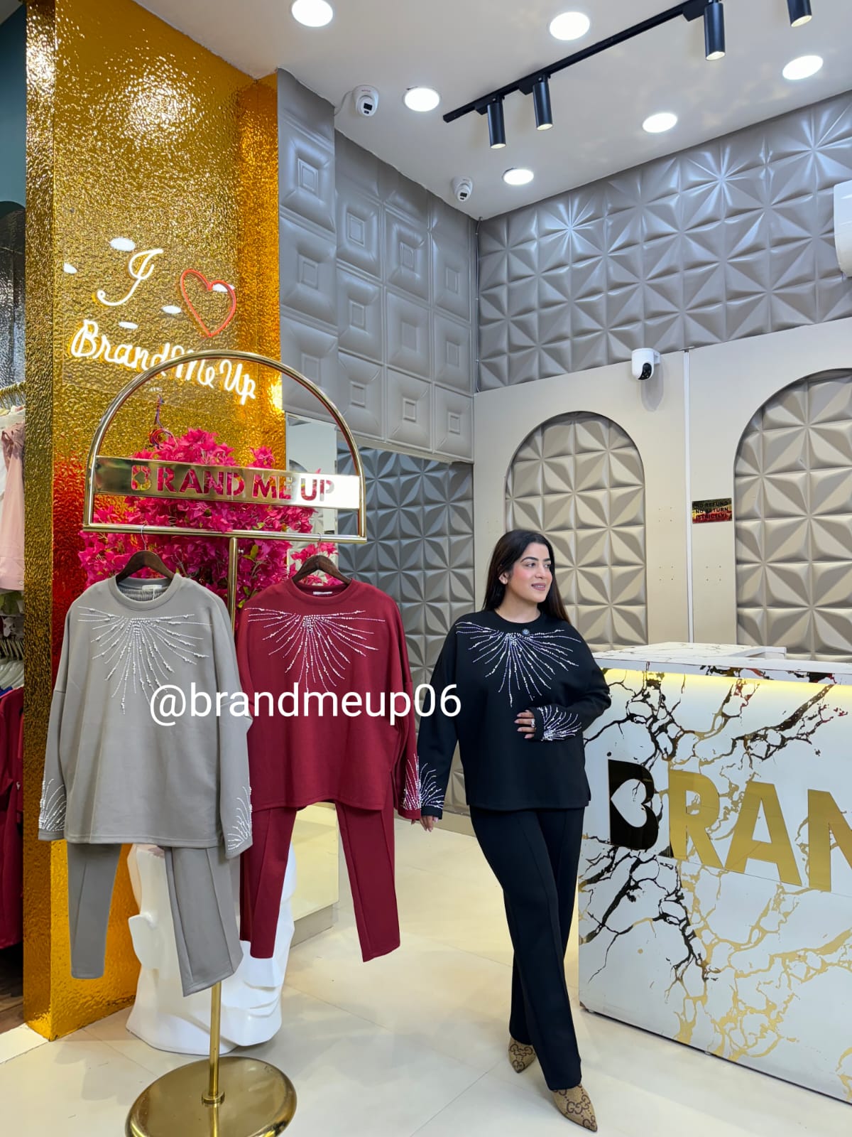 PREWINTER DESIGNER CORD SET (PRM-729) SPARKLE DESIGN