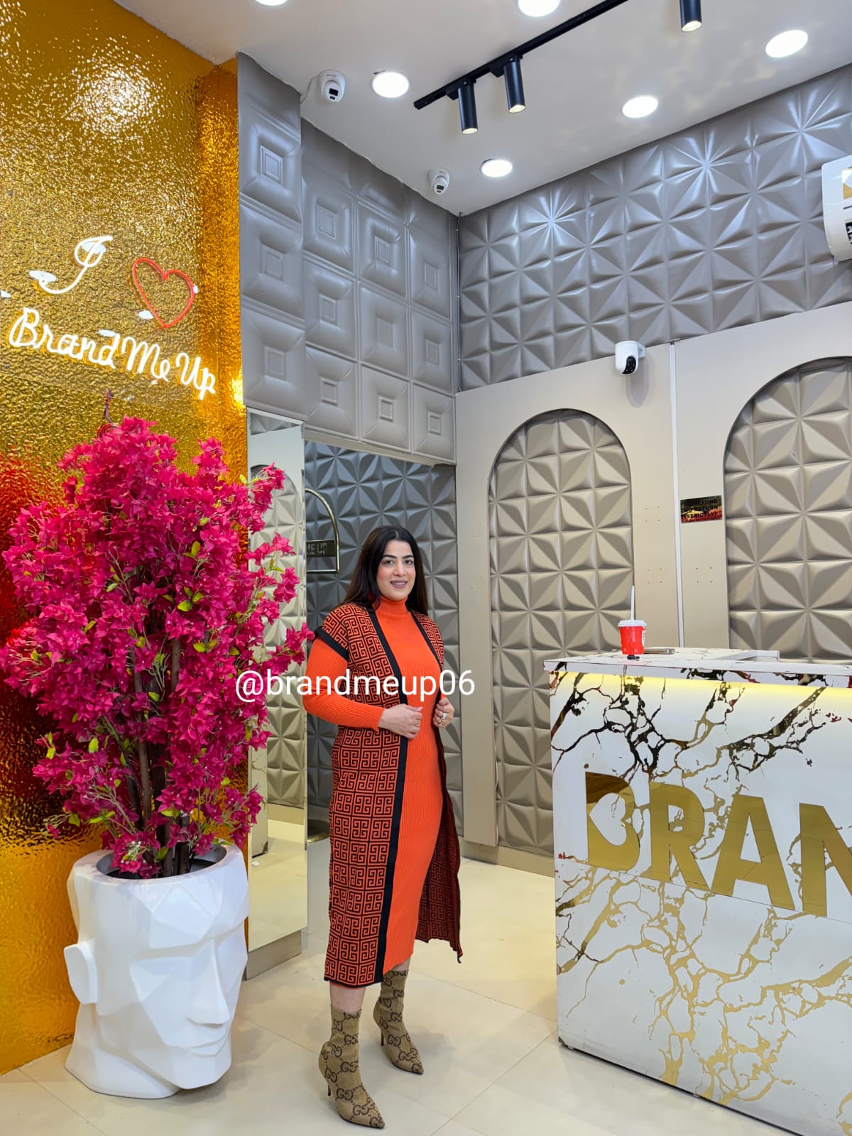 Woolen Dress With Shrug (IMP-215)