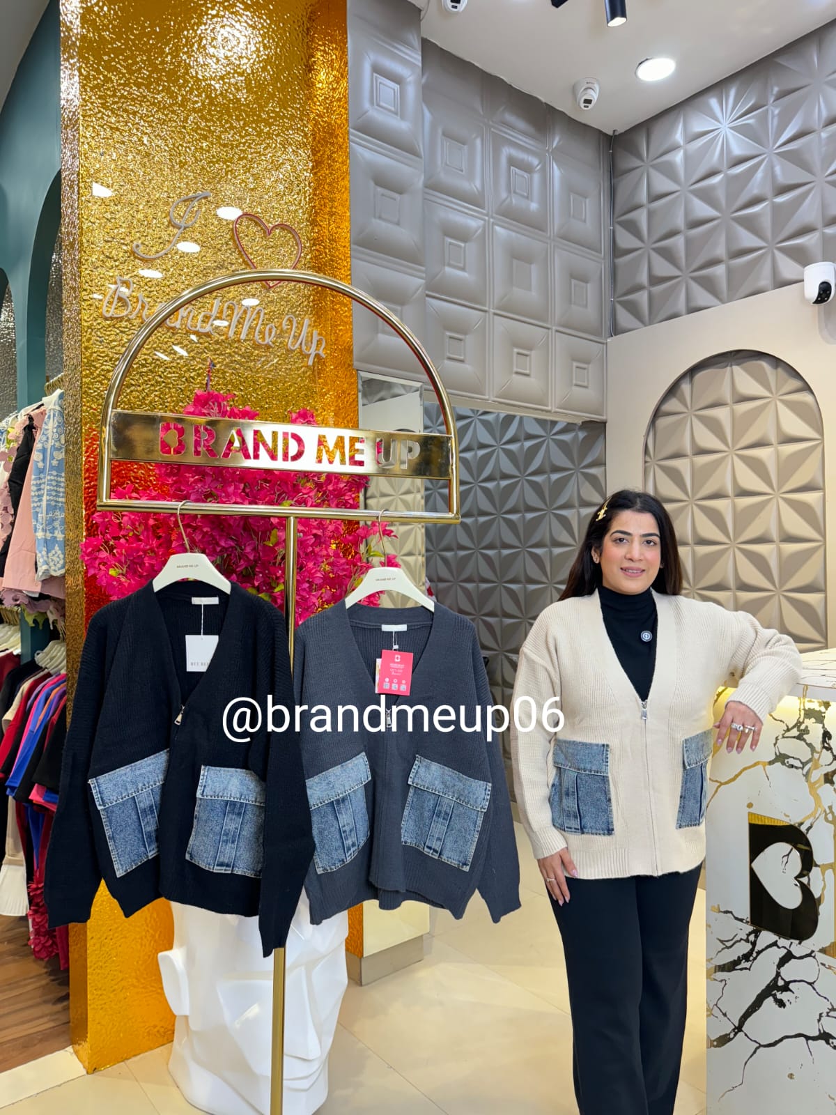 WOOLEN ZIPPER CARDIGAN (IMP-546)