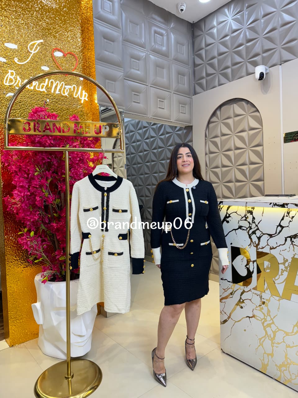 Woolen Dress With Chain (IMP-202)