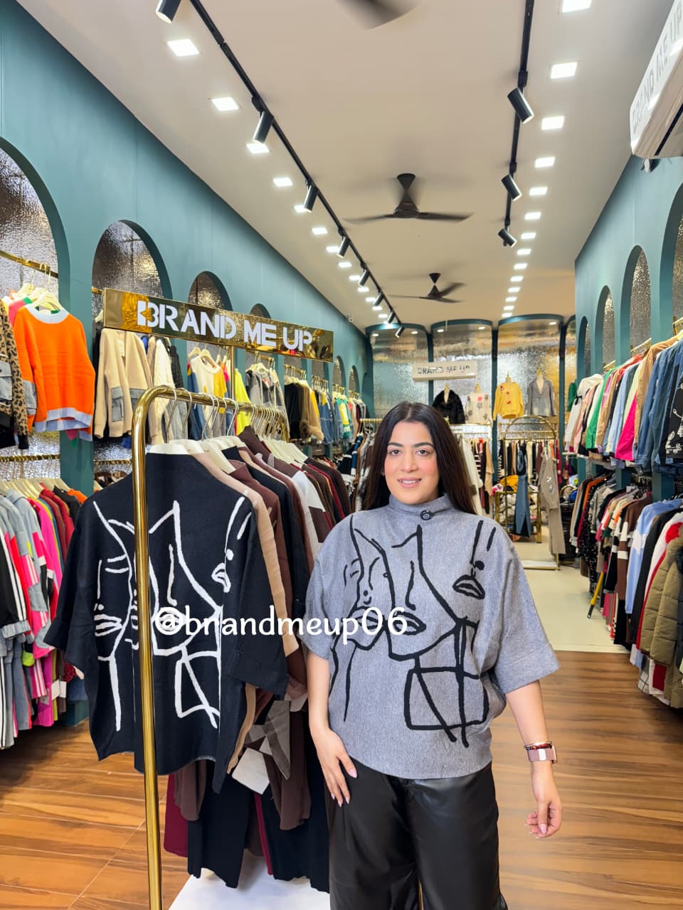 WOOLEN FACE TOP  (IMP-480)