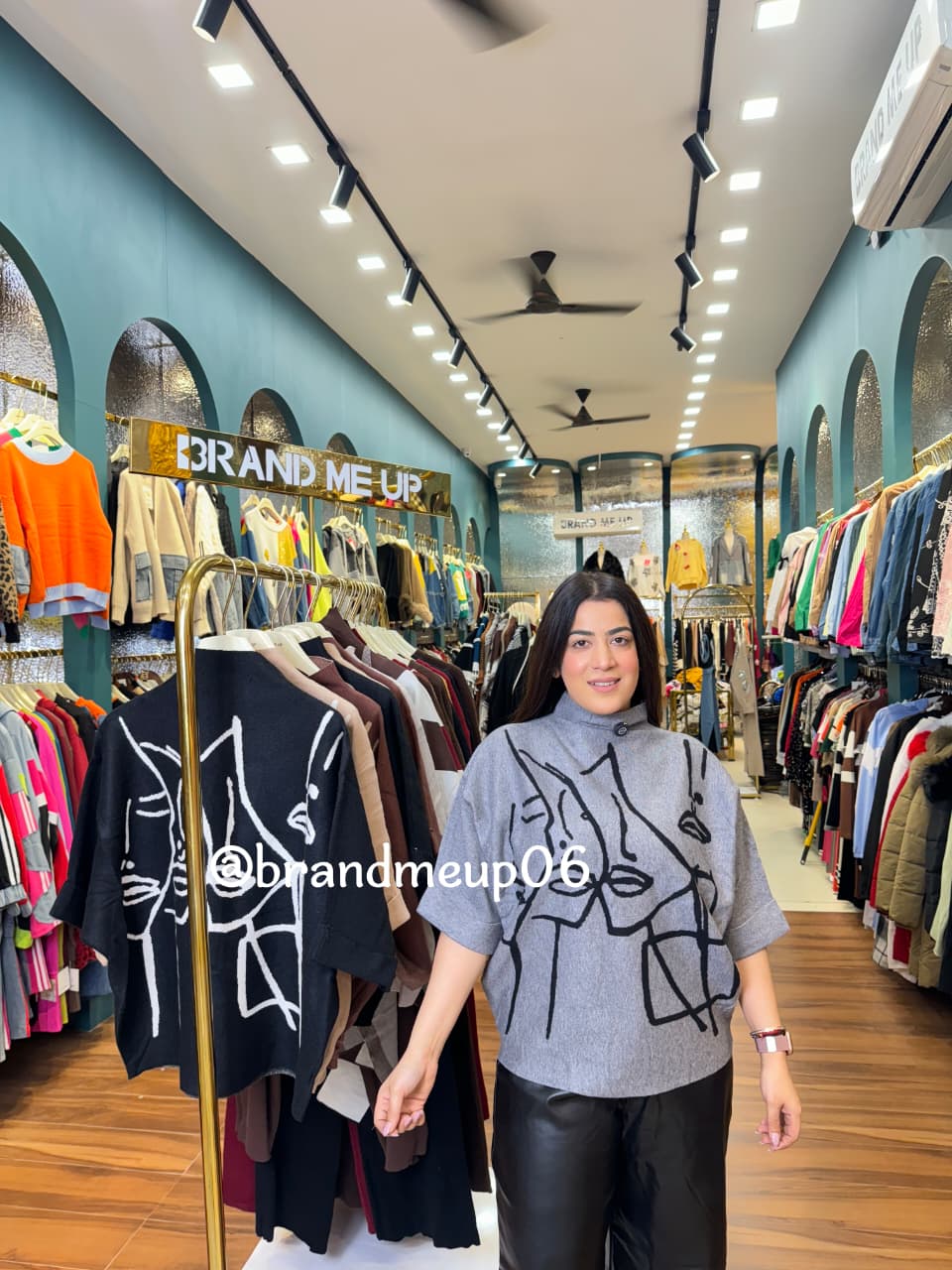 WOOLEN FACE TOP  (IMP-480)