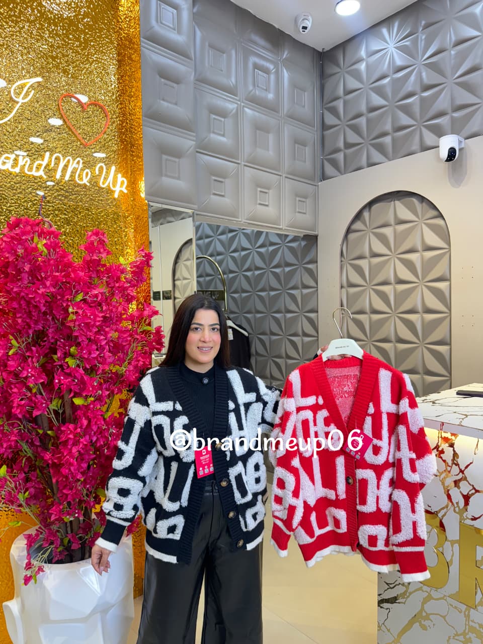 Letter Cardigan (IMP-447)