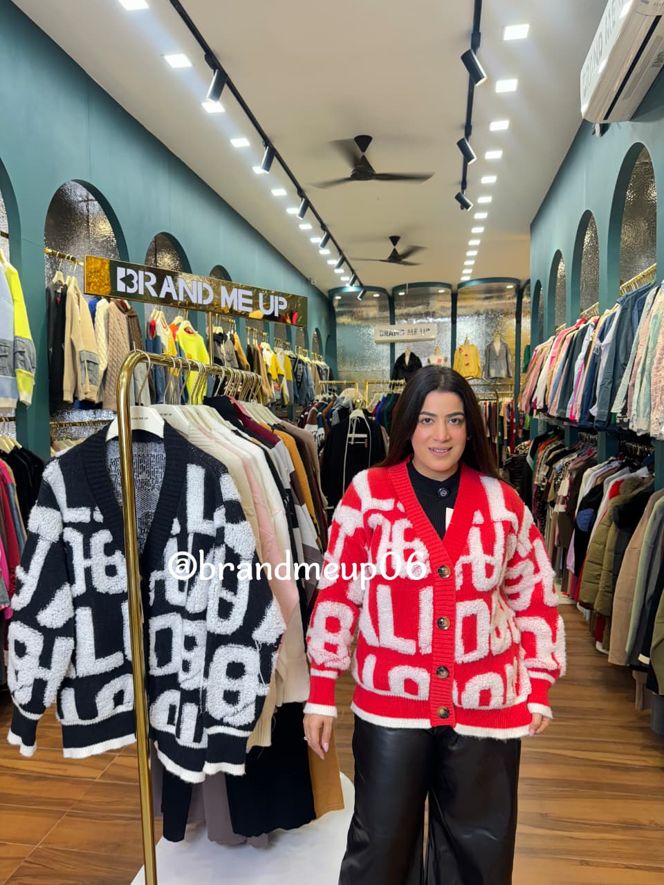 Letter Cardigan (IMP-447)