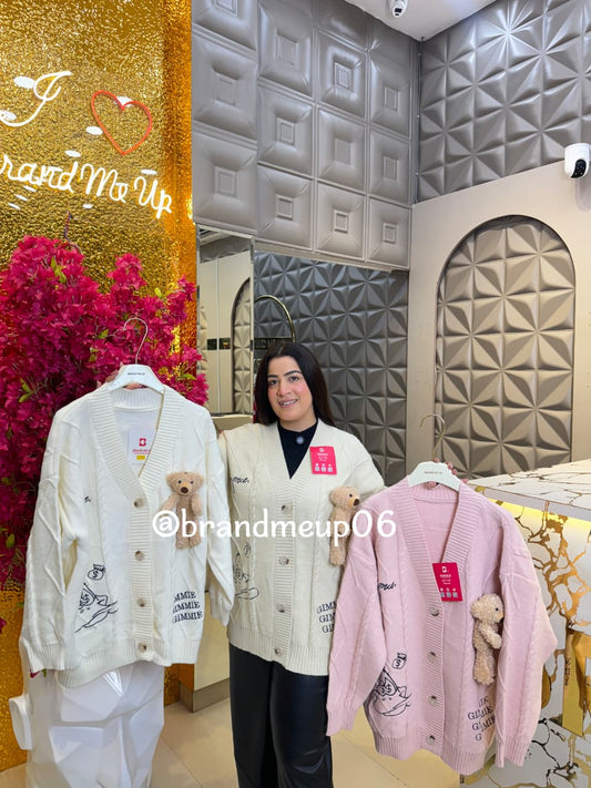 Cute Teddy Cardigan (IMP-359)