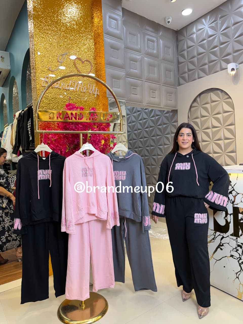 Premium Swaroski Tracksuit (IMP-248)