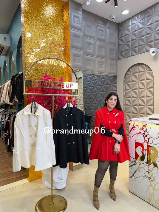 Woolen Coat With Belt (IMP-471)