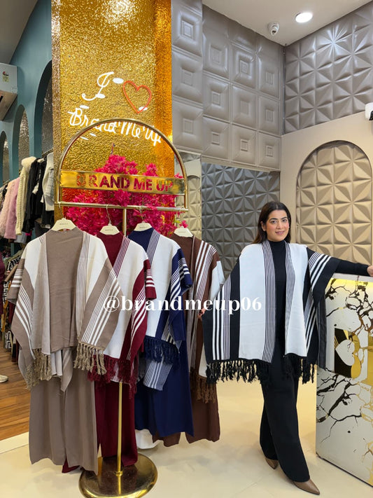 Woolen cord set With Shawl (IMP-400)