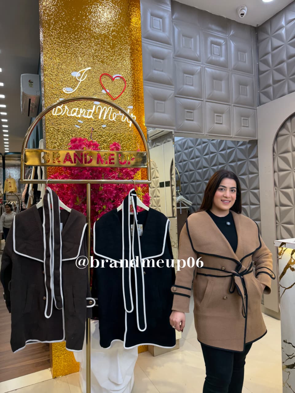 Long Coat With Belt - PLAIN (IMP-244)