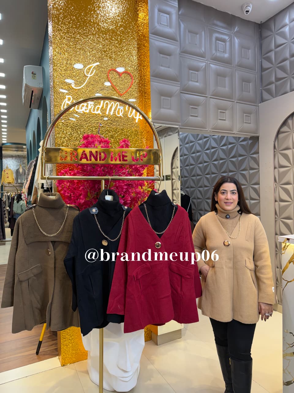 Woolen 2 Pcs Coat (IMP-427)