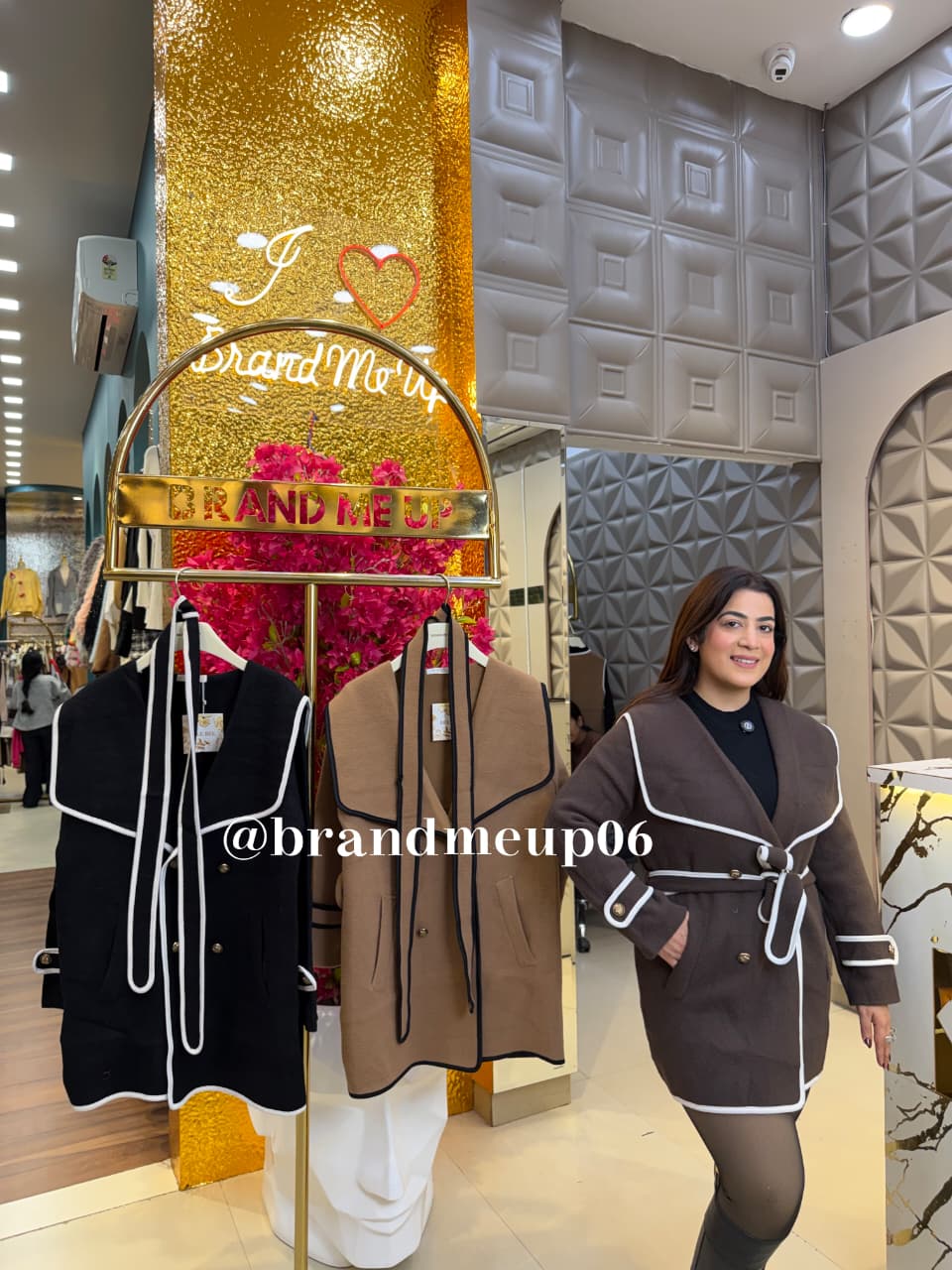 Long Coat With Belt - PLAIN (IMP-244)