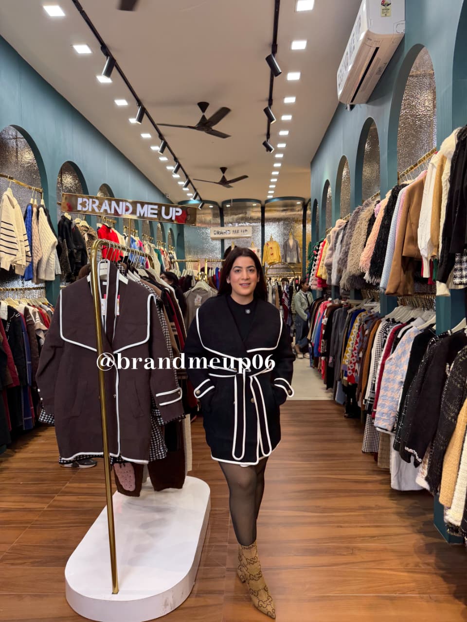 Long Coat With Belt - PLAIN (IMP-244)