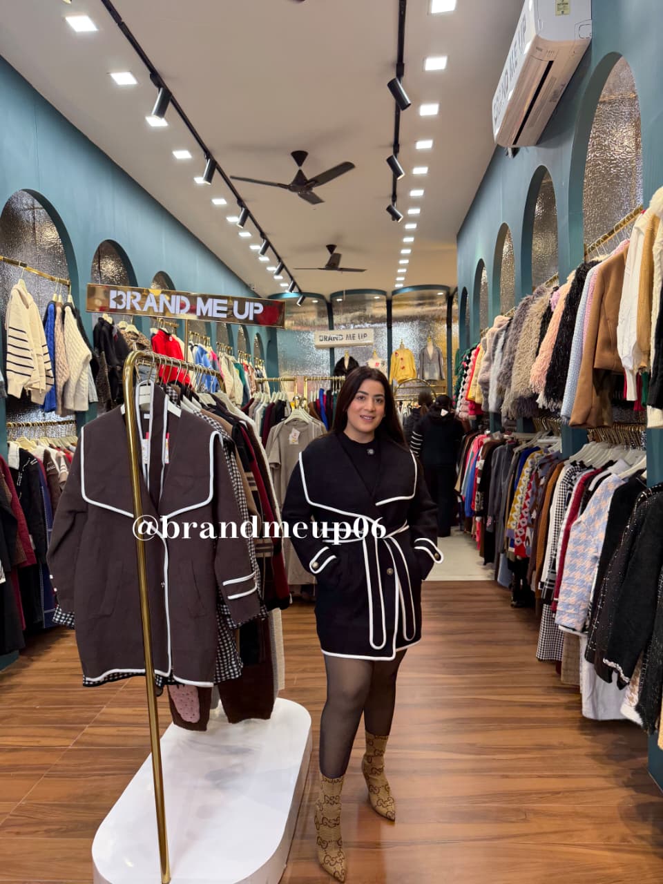 Long Coat With Belt - PLAIN (IMP-244)