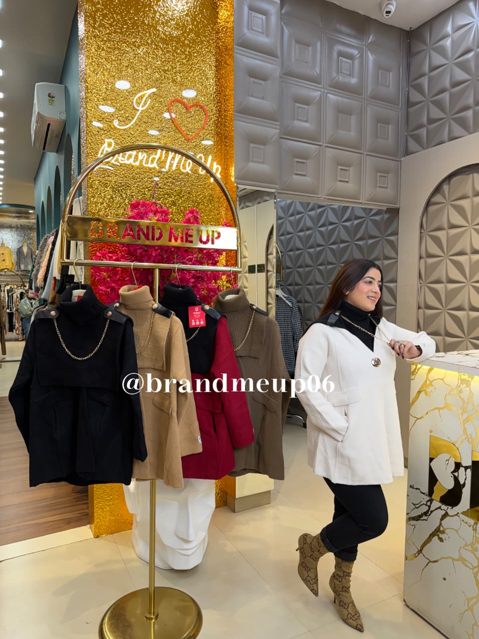 Woolen 2 Pcs Coat (IMP-427)