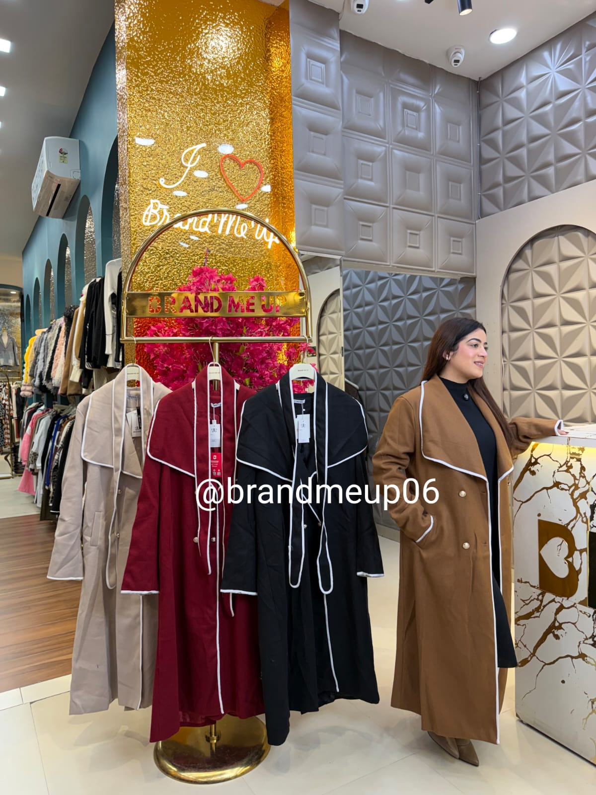 Woolen Overcoat With Belt (IMP-439)